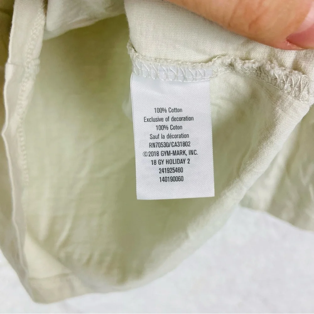 Gymboree velvet dream it wish it do it Cream Cotton long sleeve Shirt size 3T
